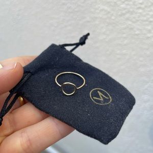 Mejuri 360 gold ring